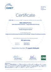 Подтвержденная подлинность – сертификат фабрики Emu