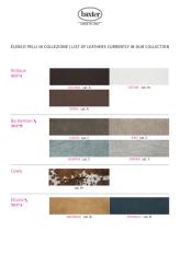 Фотографии образцов отделок и возможных цветов фабрики Baxter