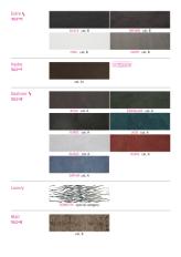 Фотографии образцов отделок и возможных цветов фабрики Baxter