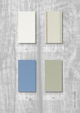 Фотографии образцов отделок и возможных цветов фабрики Halley