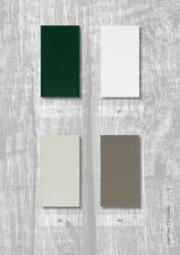 Фотографии образцов отделок и возможных цветов фабрики Halley