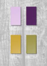 Фотографии образцов отделок и возможных цветов фабрики Halley