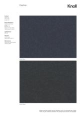 Фотографии образцов отделок и возможных цветов фабрики Knoll