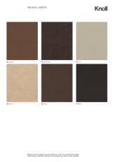 Фотографии образцов отделок и возможных цветов фабрики Knoll