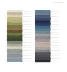 Фотографии образцов отделок и возможных цветов фабрики Lorenzon