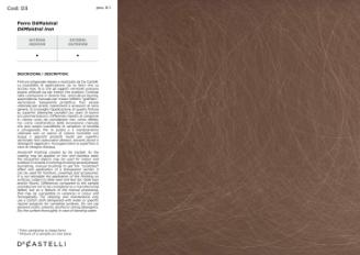 образцы обивок De Castelli