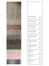 образцы обивок Pregno