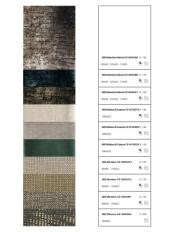 образцы обивок Pregno