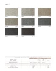 Фотографии образцов отделок и возможных цветов фабрики Carpanese Home