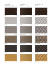 Фотографии образцов отделок и возможных цветов фабрики Carpanese Home