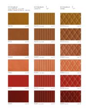 Фотографии образцов отделок и возможных цветов фабрики Carpanese Home