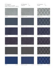 Фотографии образцов отделок и возможных цветов фабрики Carpanese Home