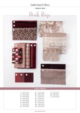 Фотографии образцов отделок и возможных цветов фабрики Galimberti Nino