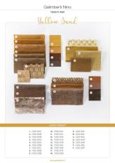 Фотографии образцов отделок и возможных цветов фабрики Galimberti Nino