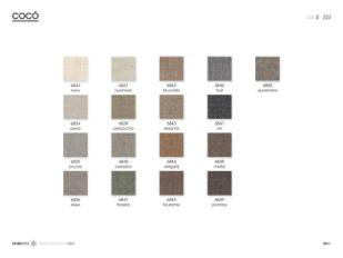 Фотографии образцов отделок и возможных цветов фабрики Giorgetti