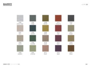 Фотографии образцов отделок и возможных цветов фабрики Giorgetti