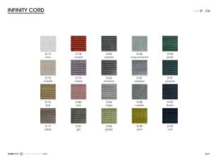 Фотографии образцов отделок и возможных цветов фабрики Giorgetti