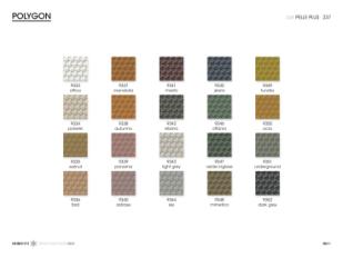 Фотографии образцов отделок и возможных цветов фабрики Giorgetti