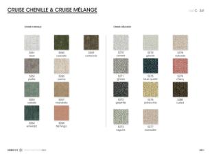 Фотографии образцов отделок и возможных цветов фабрики Giorgetti