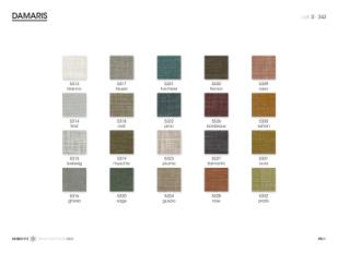 Фотографии образцов отделок и возможных цветов фабрики Giorgetti