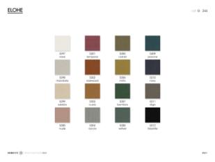 Фотографии образцов отделок и возможных цветов фабрики Giorgetti