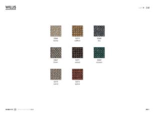 Фотографии образцов отделок и возможных цветов фабрики Giorgetti