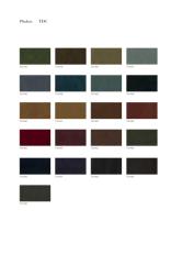 Фотографии образцов отделок и возможных цветов фабрики Lema Mobili