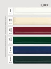 Фотографии образцов отделок и возможных цветов фабрики L'Ottocento