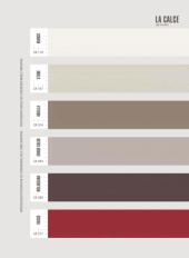 Фотографии образцов отделок и возможных цветов фабрики L'Ottocento