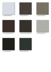 Фотографии образцов отделок и возможных цветов фабрики Marioni