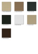 Фотографии образцов отделок и возможных цветов фабрики Marioni