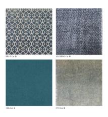 образцы обивок Rugiano