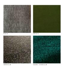 образцы обивок Rugiano