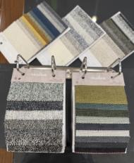 Фотографии образцов отделок и возможных цветов фабрики Nicoline Salotti