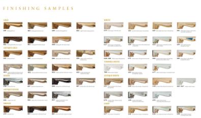 Фотографии образцов отделок и возможных цветов фабрики Asnaghi Interiors