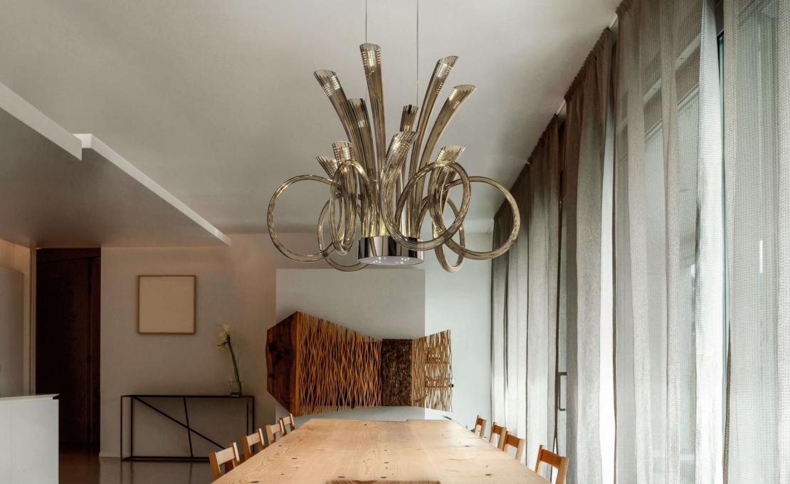 Люстра модель Pulsa 439/6+6 Italamp