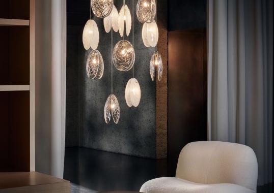 Подвесной светильник коллекция Mussels Alabaster от Bomma