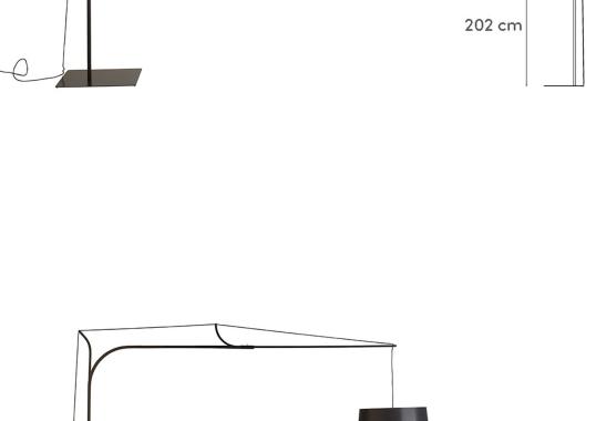 Торшер модель Tina от фабрики Fraumaier