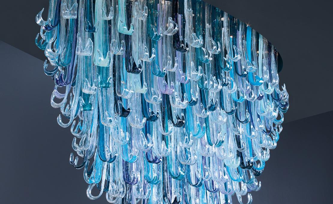 Люстра модель Geyser Fontain Oval от Serip