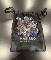 Фотографии образцов отделок и возможных цветов фабрики Masiero