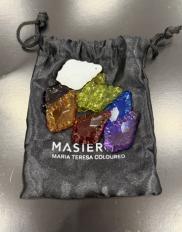 Фотографии образцов отделок и возможных цветов фабрики Masiero