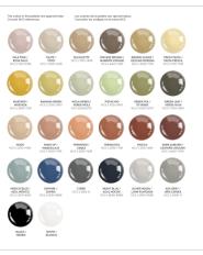 Фотографии образцов отделок и возможных цветов фабрики Aromas del Campo