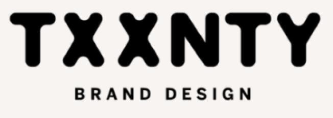 Логотип фабрики TXXNTY Brand Design