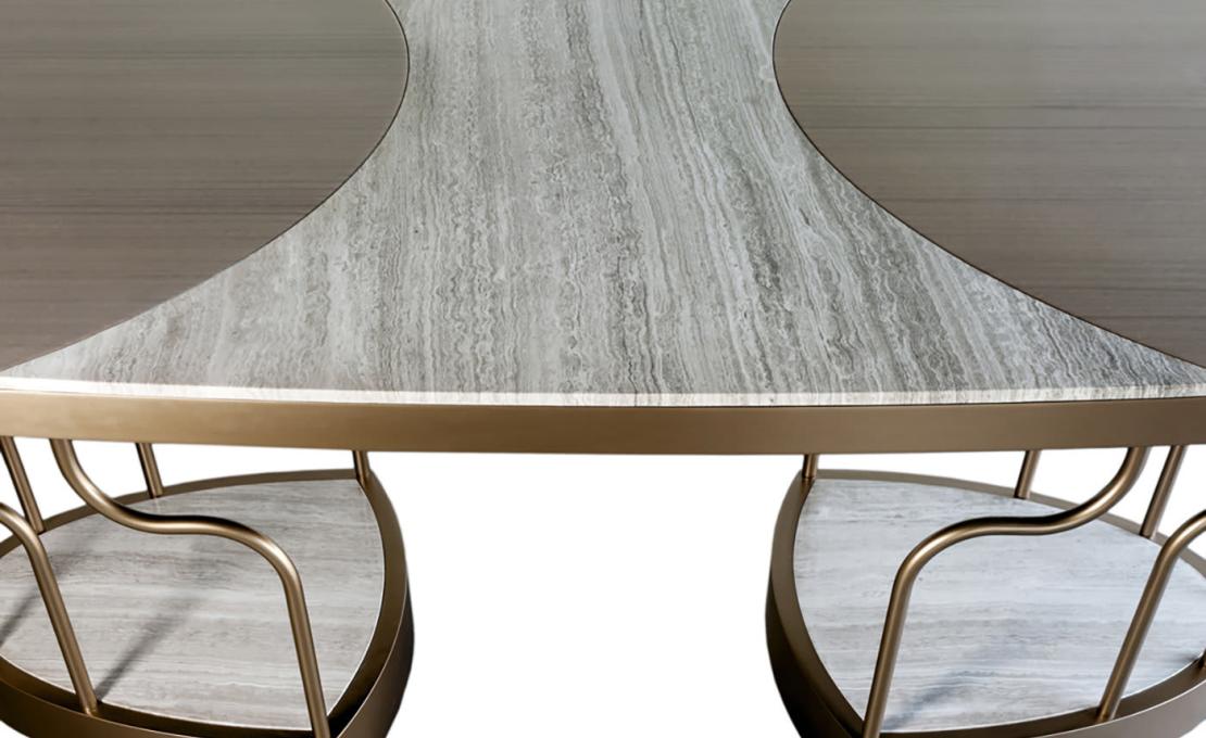 Стол обеденный от фабрики Minotti Collezioni модель Bloom