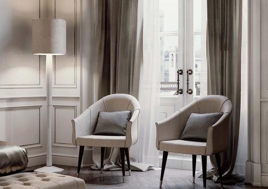 Стул от фабрики Minotti Collezioni модель Giglio