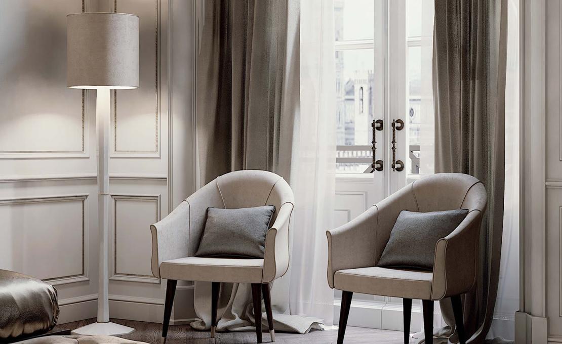 Стул от фабрики Minotti Collezioni модель Giglio