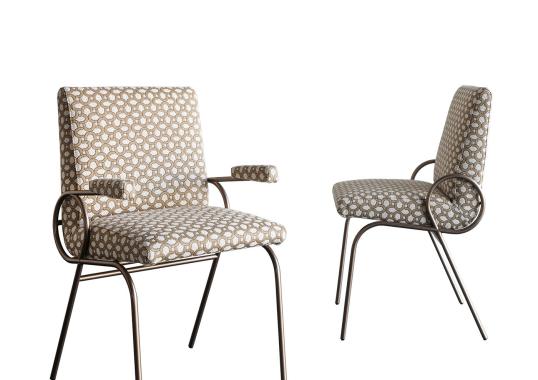 Стул от фабрики Minotti Collezioni модель Bloom