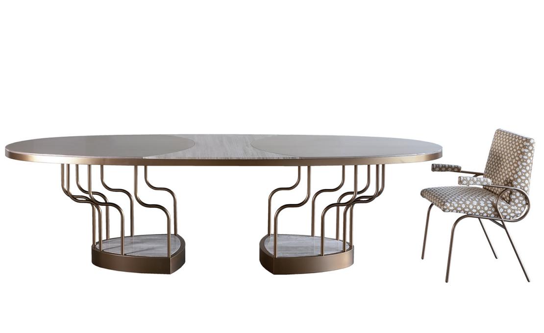 Стул от фабрики Minotti Collezioni модель Bloom