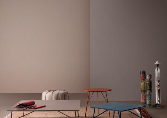 Журнальный столик от фабрики My Home модель Mek Round Rust 