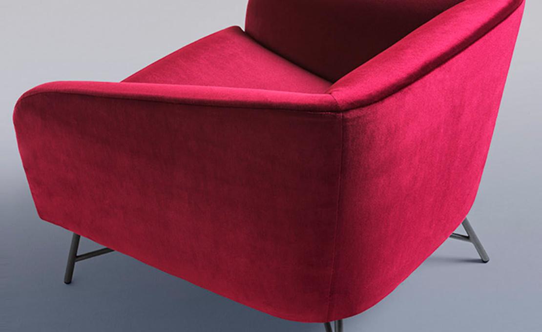 Кресло от фабрики My Home модель Betty Burgundy 